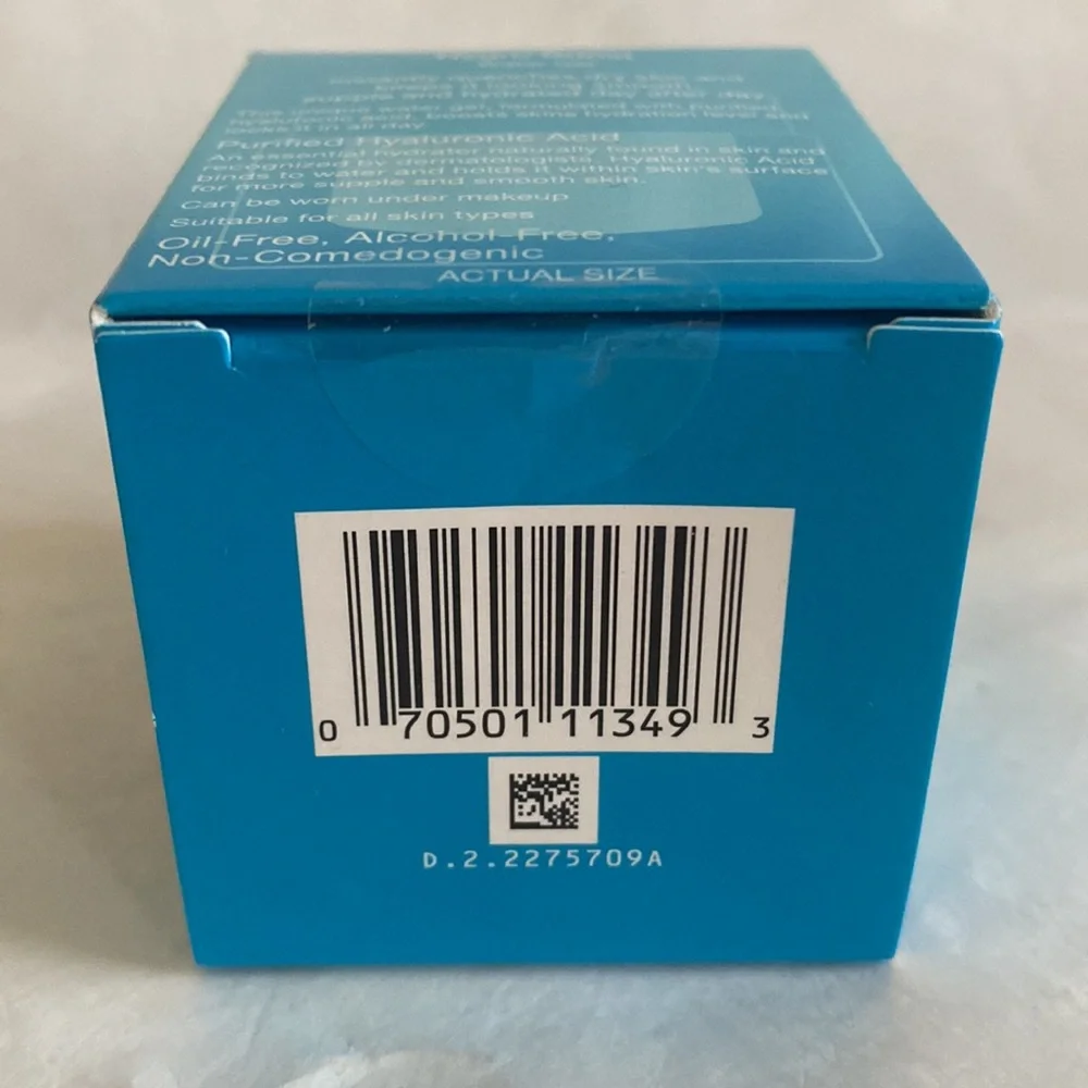 NEUTROGENA Hydro Boost Hyaluronic Acid Water Gel Travel Size 0.5oz NIB